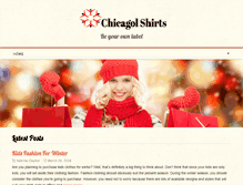 Tablet Screenshot of chicagolshirts.com